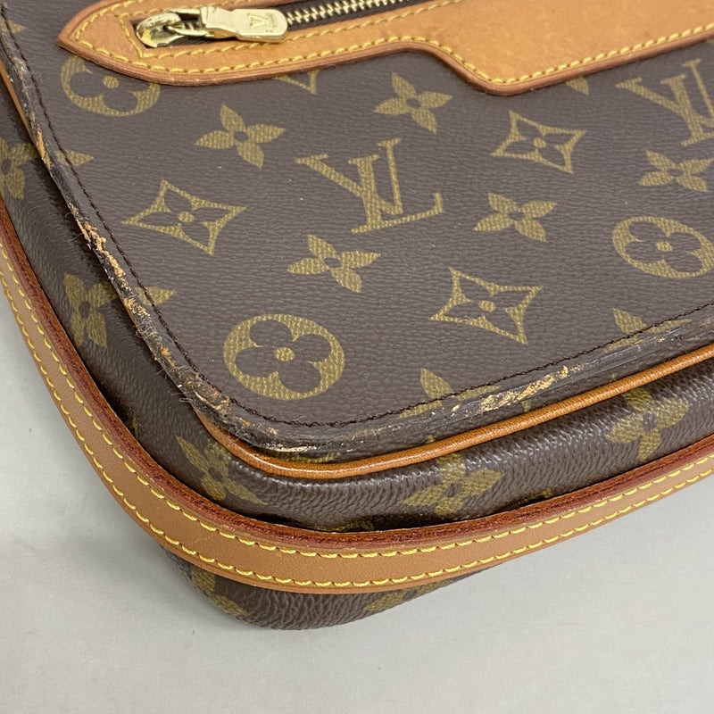 【6ga0098】ルイヴィトン ショルダーバッグ モノグラム サンジェルマン28 M51207 ブラウン【中古】レディース