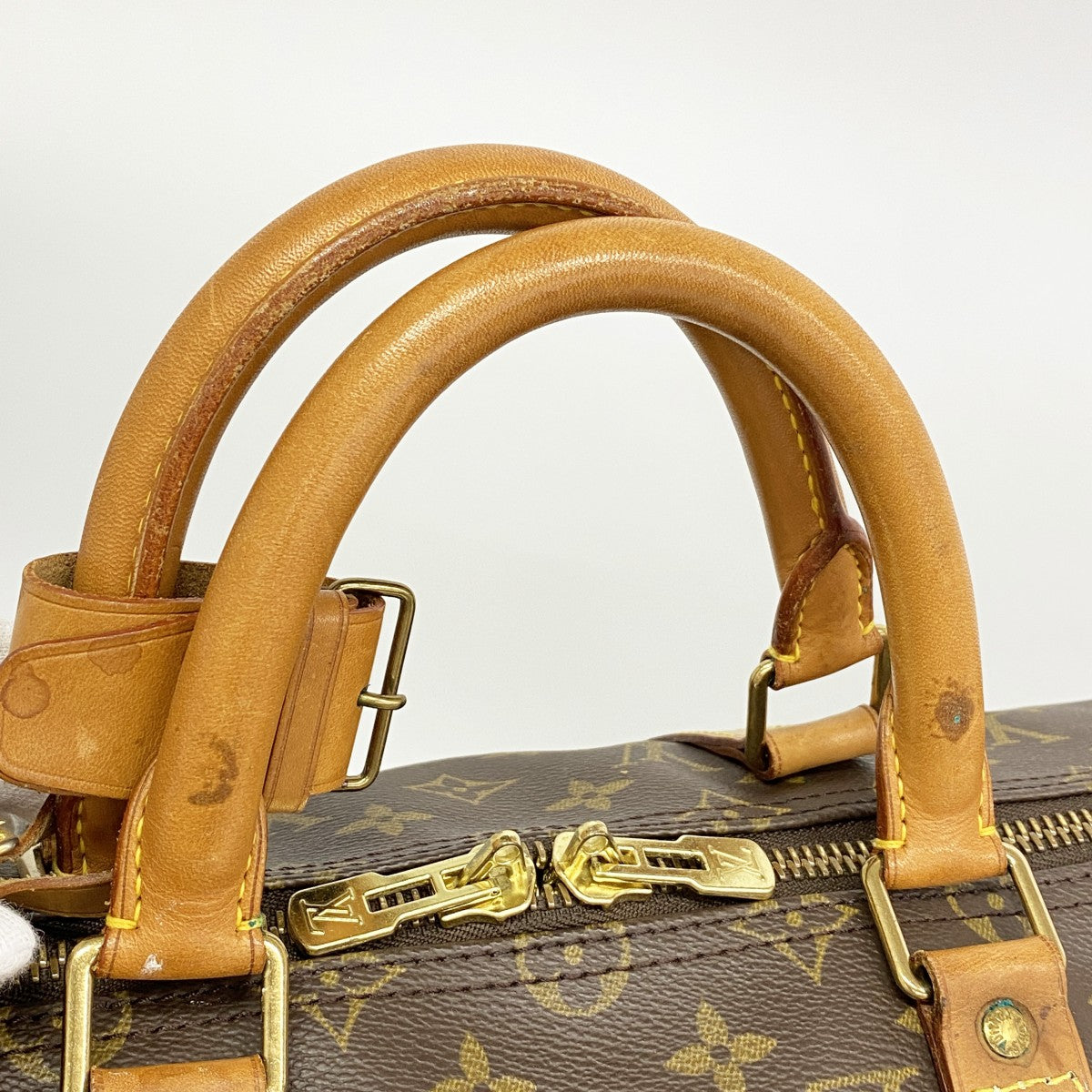 【6ga0099】ルイヴィトン ボストンバッグ モノグラム キーポル50 M41426 ブラウン【中古】メンズ レディース ユニセックス