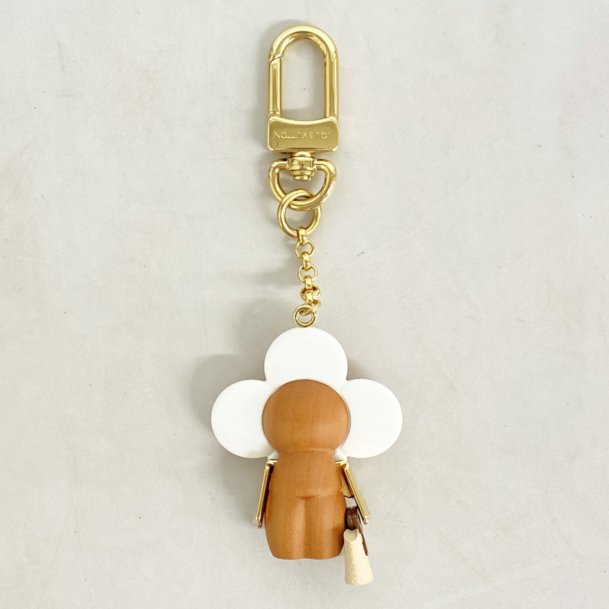 【6ga0106】ルイヴィトン キーホルダー・チャーム サマー ヴィヴィエンヌ M02591 ホワイト ブラウン レッド【中古】レディース
