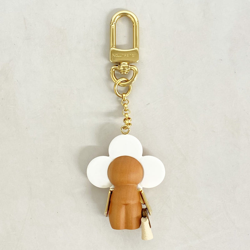 【6ga0106】ルイヴィトン キーホルダー・チャーム サマー ヴィヴィエンヌ M02591 ホワイト ブラウン レッド【中古】レディース
