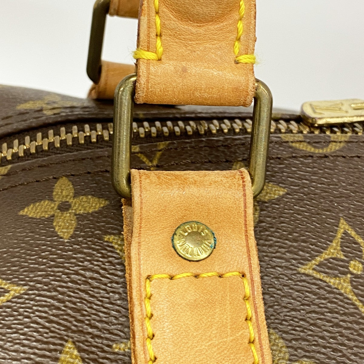 【6ga0122】ルイヴィトン ボストンバッグ モノグラム キーポルバンドリエール60 M41412 ブラウン【中古】レディース
