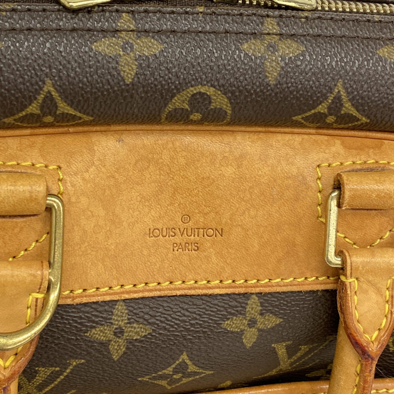 【6ga0125】ルイヴィトン ハンドバッグ モノグラム ドーヴィル M47270 ブラウン【中古】レディース