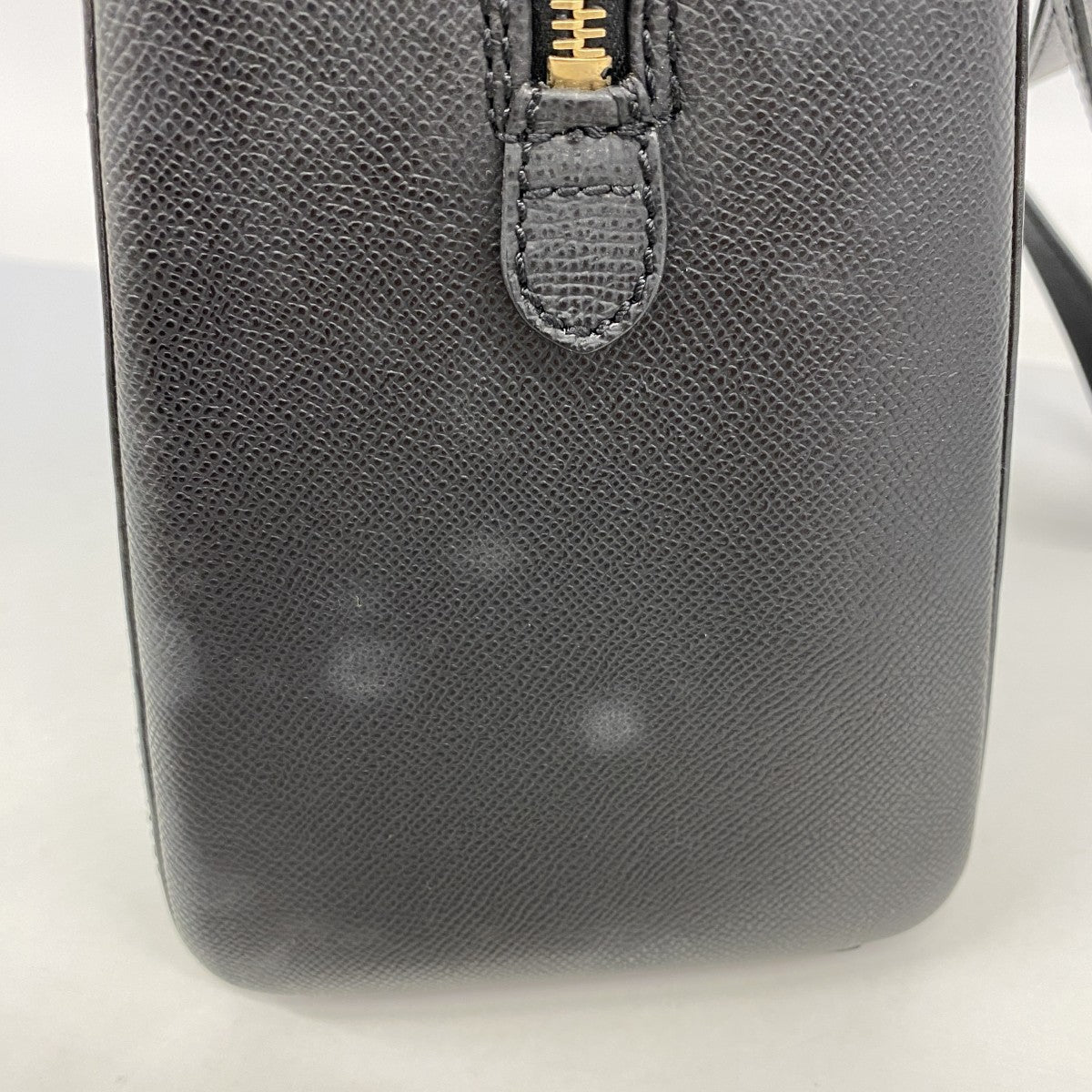 【6ga0127-k】シャネル トートバッグ レザー ブラック ゴールド金具【中古】レディース