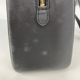 【6ga0127-k】シャネル トートバッグ レザー ブラック ゴールド金具【中古】レディース
