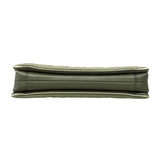【6ga0138-k】シャネル ショルダーバッグ マトラッセ Wチェーン ラムスキン グリーン ゴールド金具【中古】レディース