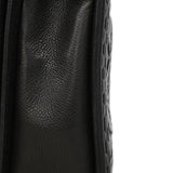 【6ga0141-h】シャネル ショルダーバッグ ボーイシャネル チェーンショルダー キャビアスキン ブラック シルバー金具【中古】レディース