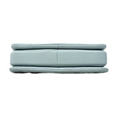 【6ga0143-h】シャネル ハンドバッグ マトラッセ チェーンショルダー ラムスキン ライトブルー シャンパンゴールド金具 2wayバッグ【中古】レディース
