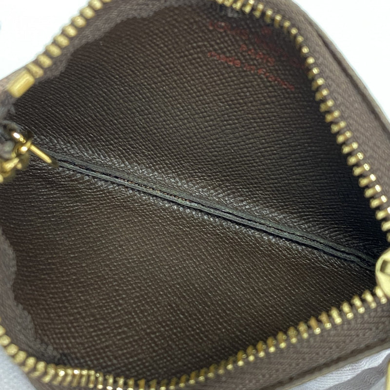【6ga0150-k】ルイヴィトン コインケース ダミエ ポシェットクレ N62658 エベヌ【中古】メンズ レディース ユニセックス