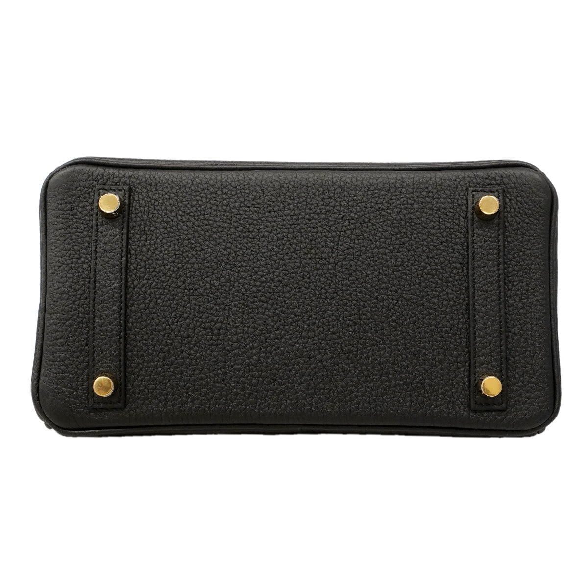 【6ga0154-g】エルメス ハンドバッグ バーキン25 トゴ ブラック ゴールド金具 G刻印【中古】レディース