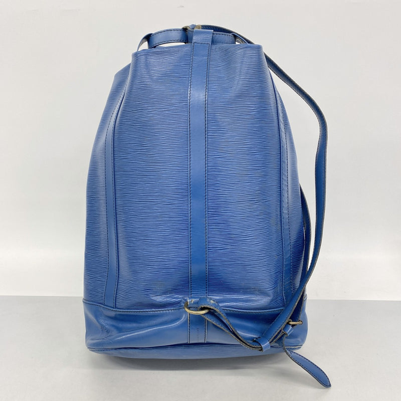 【6ga0164-k】ルイヴィトン ショルダーバッグ エピ ランドネGM M43085 トレドブルー【中古】レディース