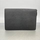 【6ga0167-k】ルイヴィトン クラッチバッグ エピ ポシェットセリエドラゴンヌ M52612 ノワール【中古】レディース