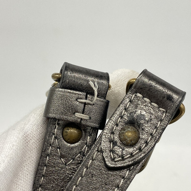 【6ga0179】ルイヴィトン ハンドバッグ モノグラム・ミニラン ブザスアンジュール M95622 プラティーヌ 2wayバッグ【中古】レディース