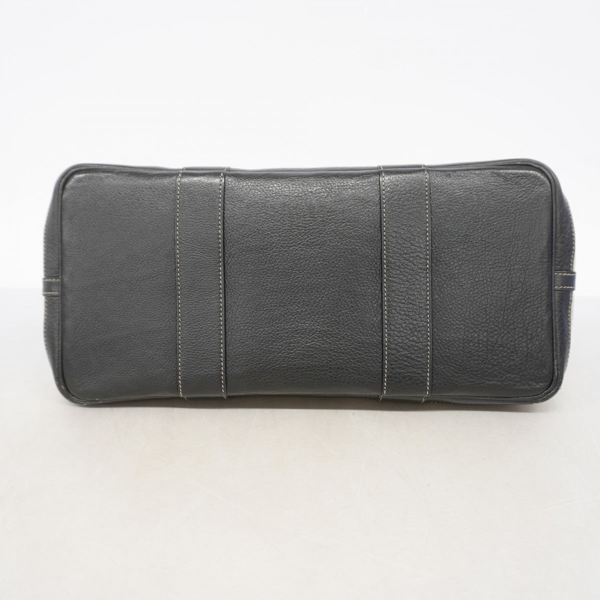 【6ga0185-h】エルメス トートバッグ ガーデンパーティPM トワルアッシュ ブラック シルバー金具 □F刻印【中古】レディース