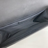 【6ga0191-k】シャネル ショルダーバッグ ボーイシャネル チェーンショルダー パテントレザー ブラック シルバー金具【中古】レディース