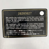 【6ga0193-k】シャネル 長財布 ボーイシャネル/Vステッチ ラムスキン ブラック シルバー金具【中古】レディース