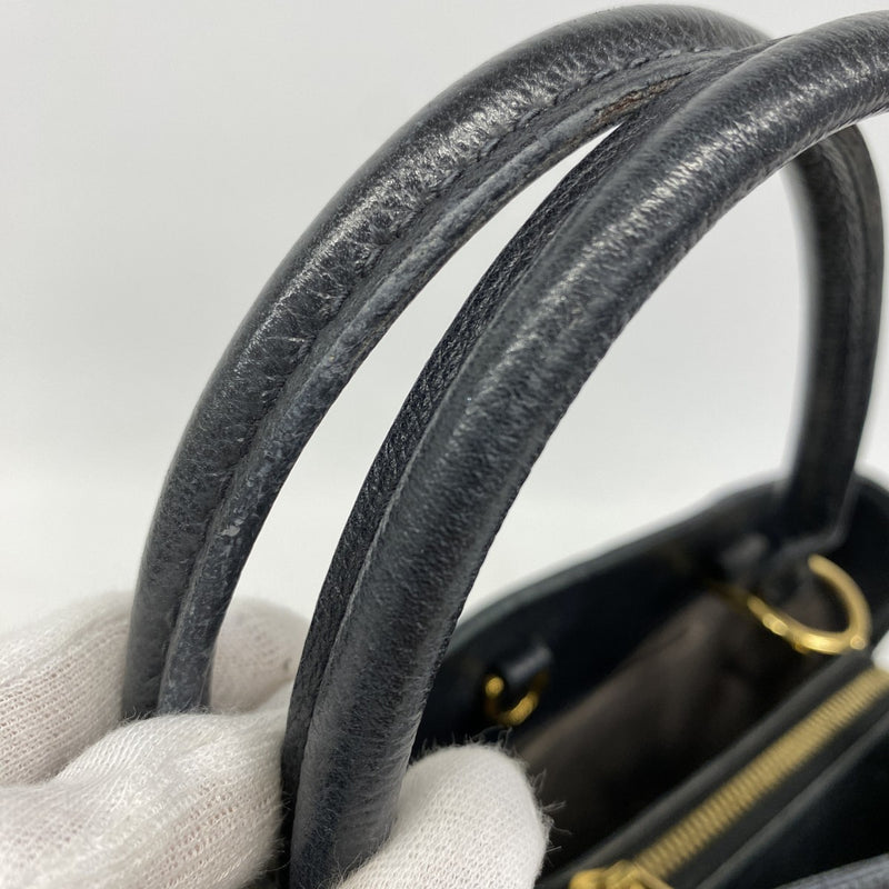 【6ga0202】ルイヴィトン ハンドバッグ モノグラム・アンプラント モンテーニュMM M41048 ノワール 2wayバッグ【中古】レディース