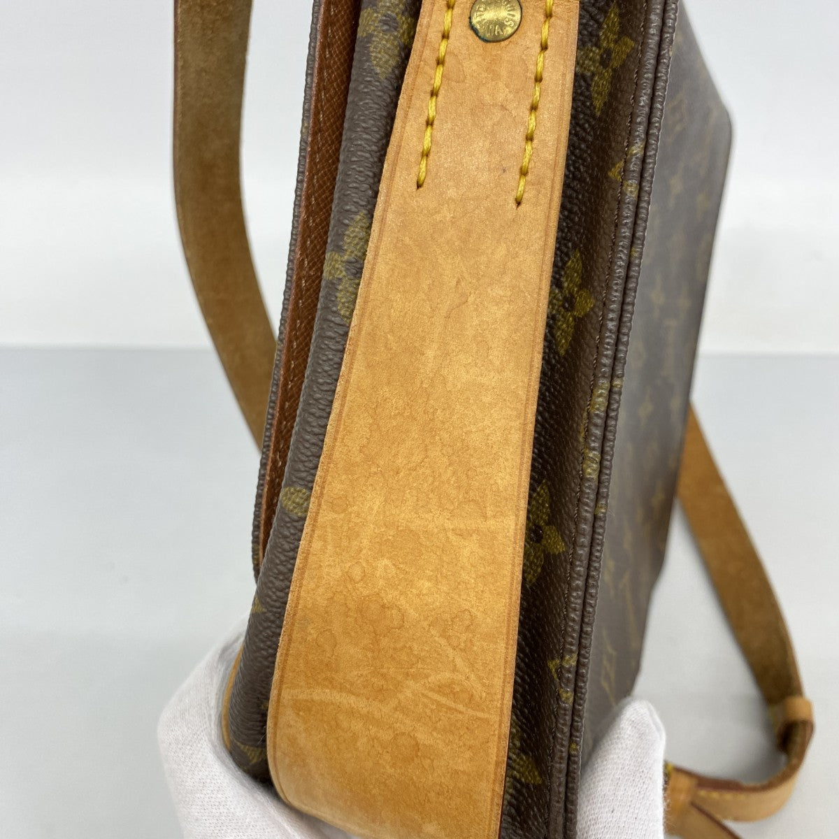 【6ga0204】ルイヴィトン ショルダーバッグ モノグラム カルトシエールGM M51252 ブラウン【中古】レディース