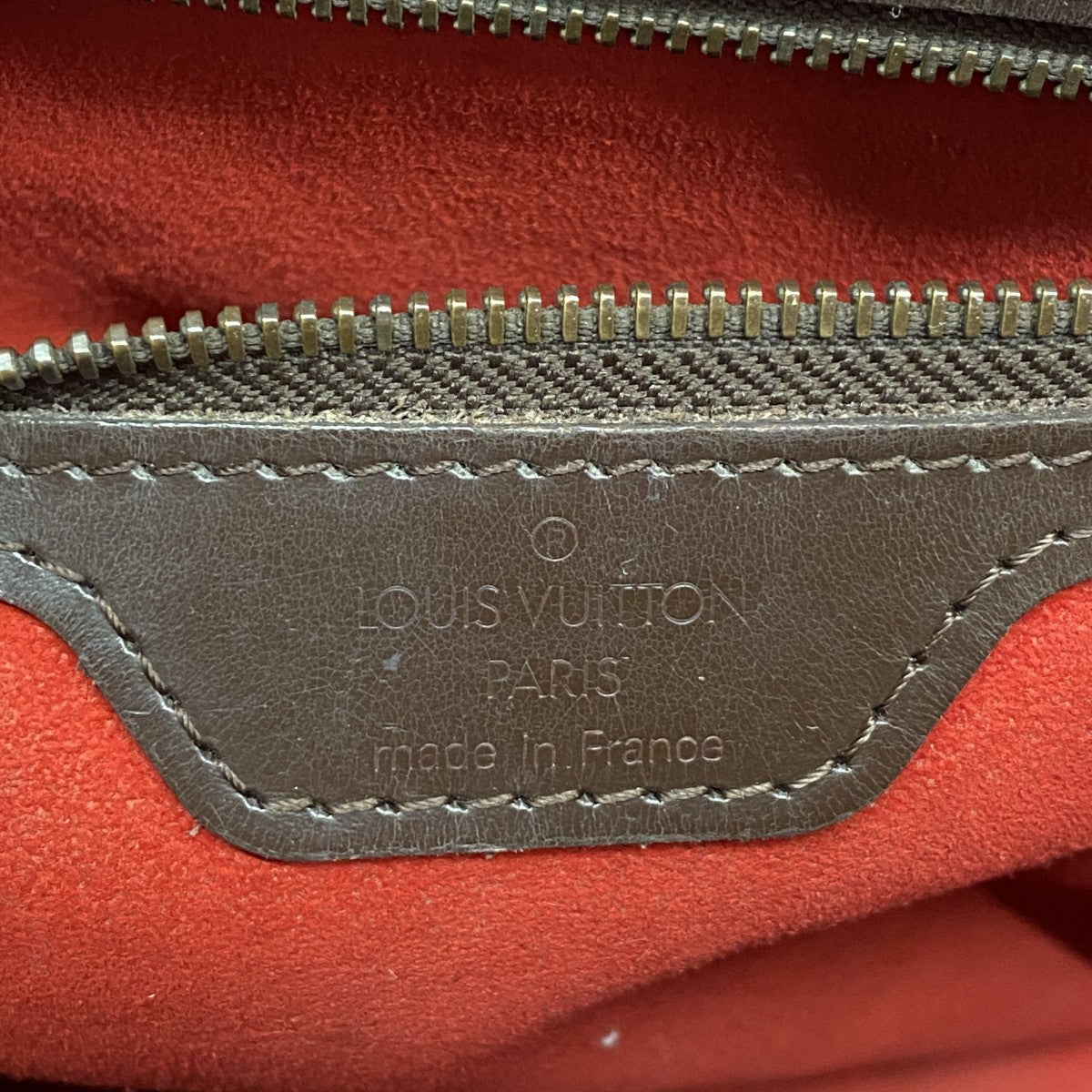 【6ga0223】ルイヴィトン トートバッグ ダミエ ハムステッドPM N51205 エベヌ【中古】レディース