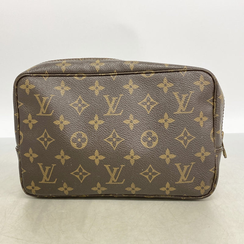【6ga0267】ルイヴィトン ポーチ モノグラム トゥルーストワレット23 M47524 ブラウン【中古】レディース