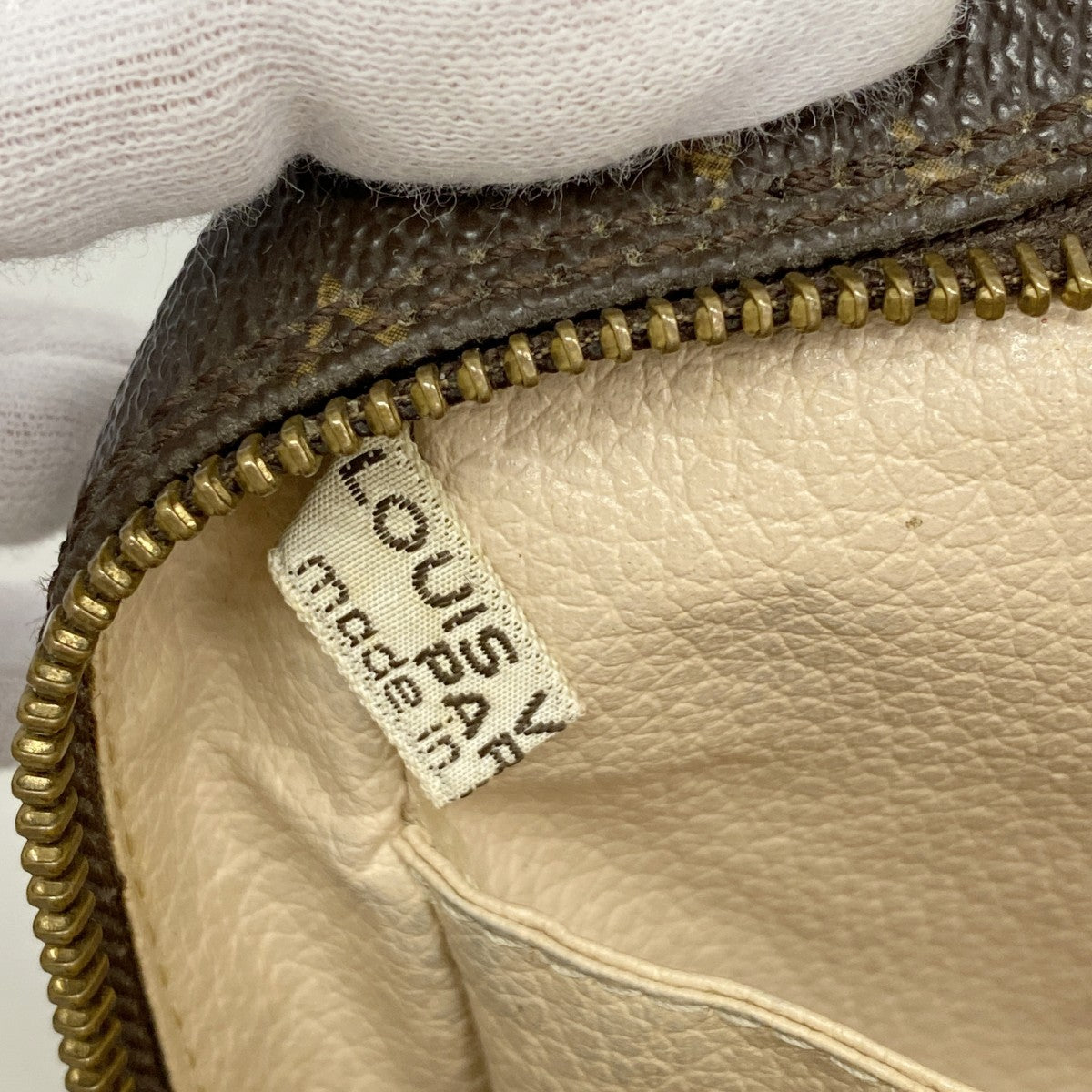 【6ga0267】ルイヴィトン ポーチ モノグラム トゥルーストワレット23 M47524 ブラウン【中古】レディース