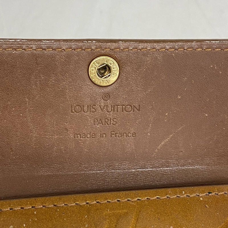 【6ga0269】ルイヴィトン コインケース ヴェルニ ラドロー M91162 ブロンズ【中古】レディース
