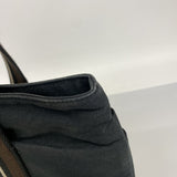 【6ga0270】エルメス トートバッグ トロカホリゾンタルMM キャンバス ブラック ブラウン シルバー金具【中古】メンズ レディース ユニセックス