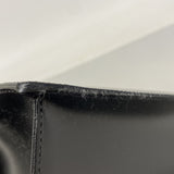【6ga0273】カルティエ トートバッグ パンテール レザー ブラック ゴールド金具【中古】レディース