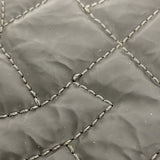 【6ga0280】シャネル ショルダーバッグ マトラッセ Wチェーン レザー ブラック シルバー金具【中古】レディース