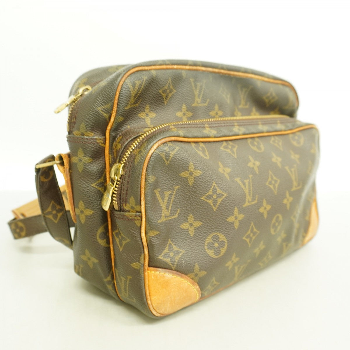 【6ga0293】ルイヴィトン ショルダーバッグ モノグラム ナイル M45244 ブラウン【中古】レディース