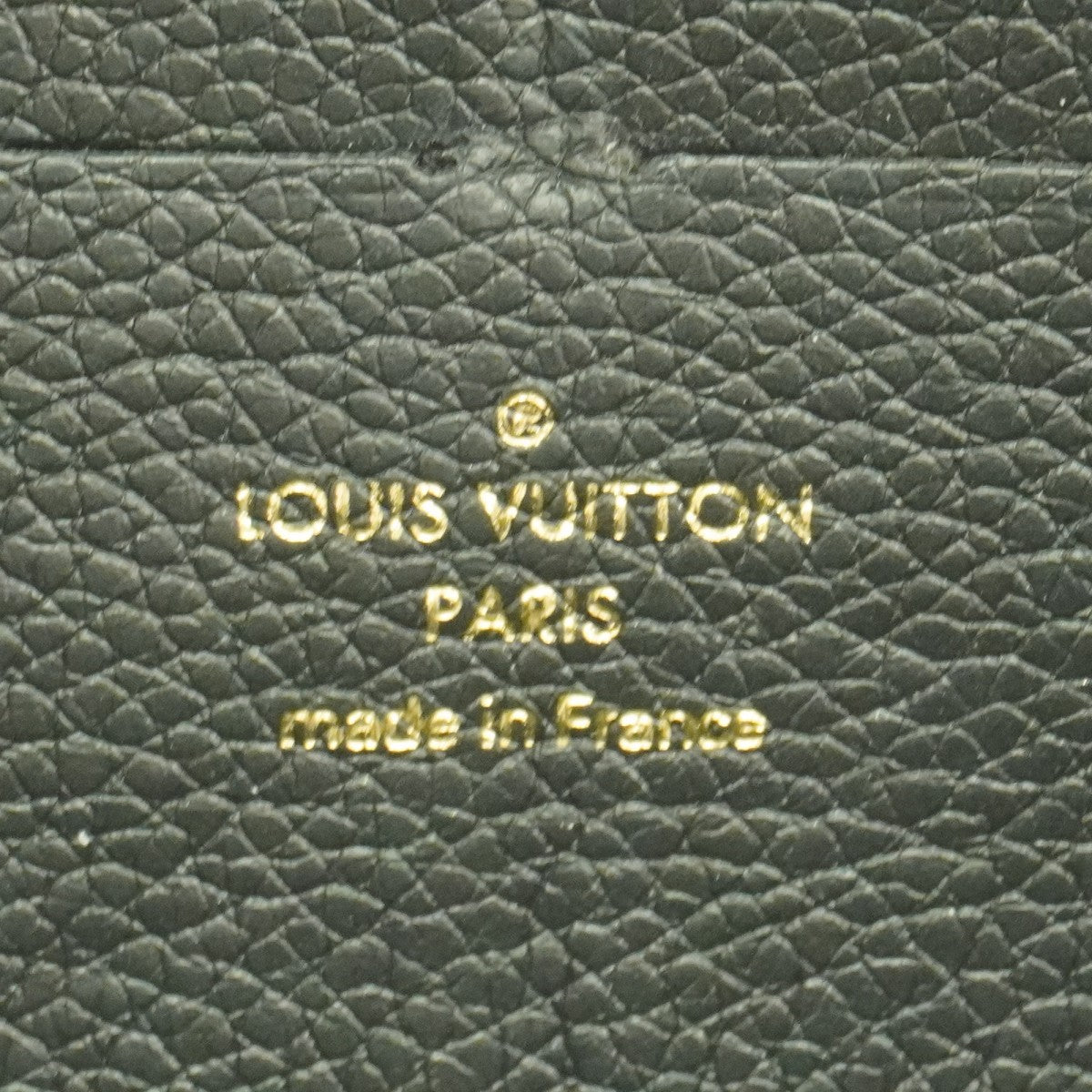 【6ga0297】ルイヴィトン 長財布 モノグラム・アンプラント ポルトフォイユ クレマンス M60171 ノワール【中古】レディース