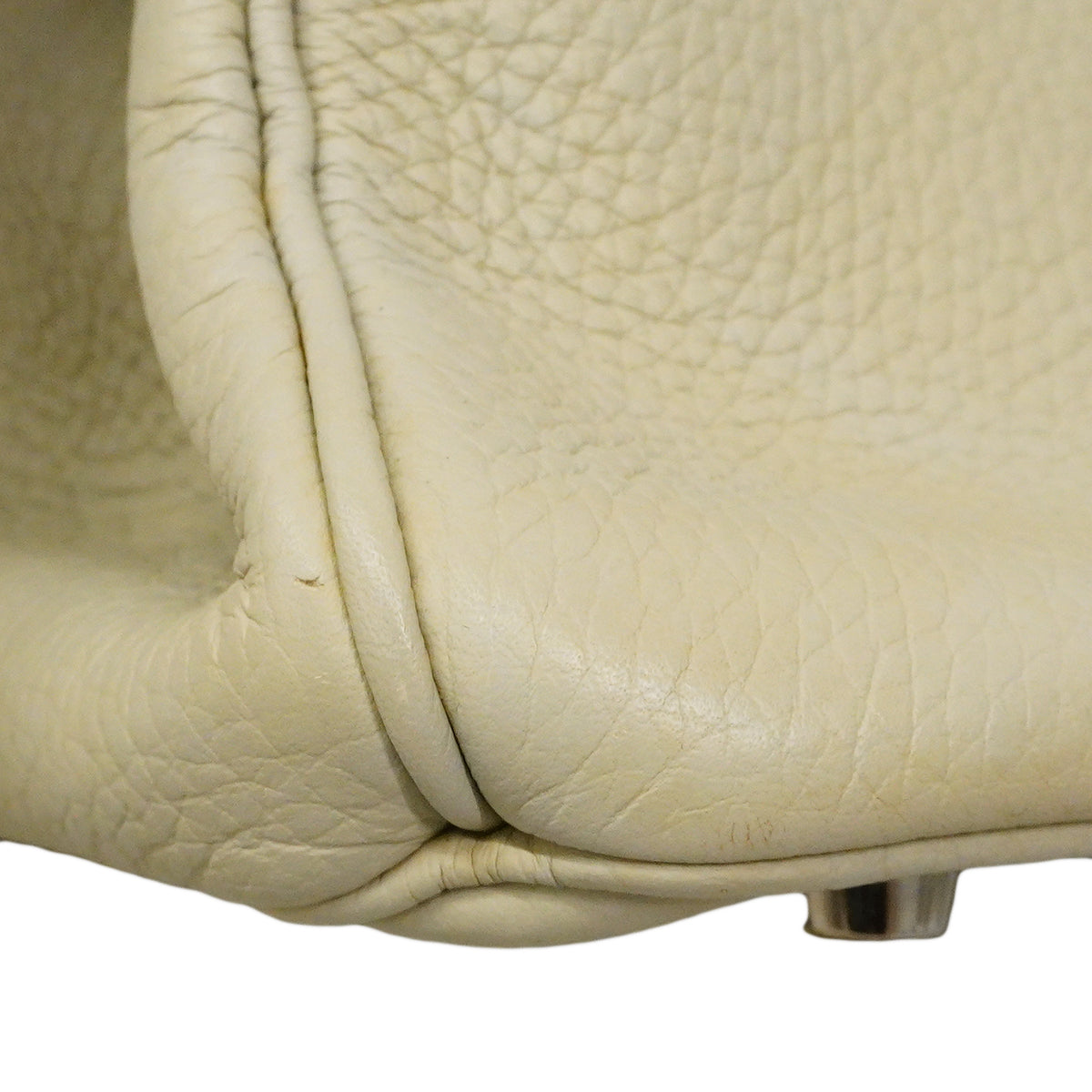 【6ga0299】エルメス ハンドバッグ バーキン35 トリヨンクレマンス ブルーペール シルバー金具 □Q刻印【中古】レディース
