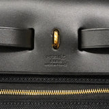 【6ga0300】エルメス ハンドバッグ エールバッグジップPM トワルミリタリー ブラック ゴールド金具 Z刻印 2wayバッグ【中古】レディース
