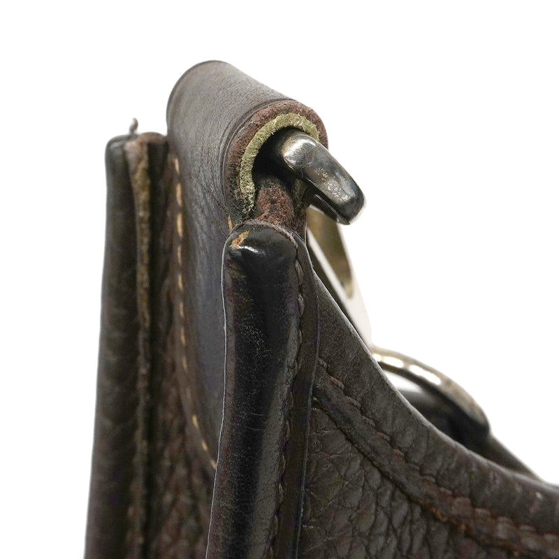 【6ga0301】エルメス ショルダーバッグ エヴリン2PM トリヨンクレマンス エコルセ シルバー金具 □H刻印【中古】レディース
