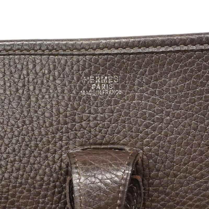 【6ga0301】エルメス ショルダーバッグ エヴリン2PM トリヨンクレマンス エコルセ シルバー金具 □H刻印【中古】レディース
