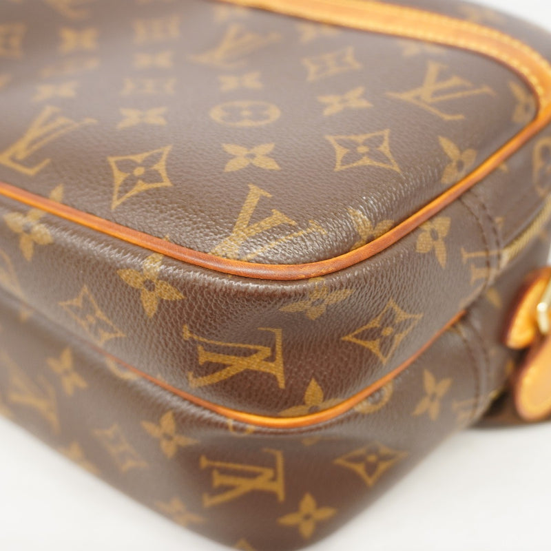 【6ga0320】ルイヴィトン ショルダーバッグ モノグラム リポーターPM M45254 ブラウン【中古】レディース