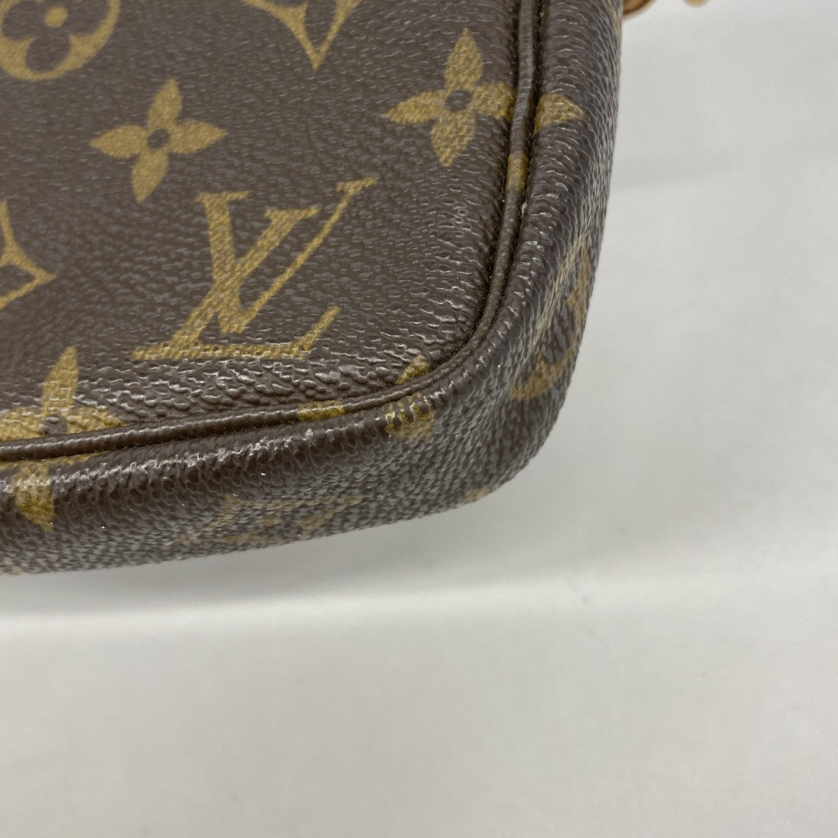 【6ga0328】ルイヴィトン ポーチ モノグラム ポシェットアクセソワール M51980 ブラウン【中古】レディース