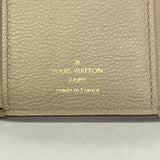 【6ga0340-k】ルイヴィトン 三つ折り財布 モノグラム・アンプラント バイカラー ポルトフォイユヴィクトリーヌ M81861 トゥルトレール/クレーム【中古】レディース