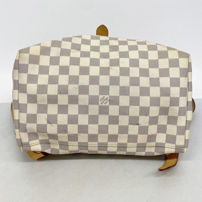 【6ga0341-k】ルイヴィトン リュック・デイパック ダミエ・アズール スペロン N41578 ホワイト【中古】レディース