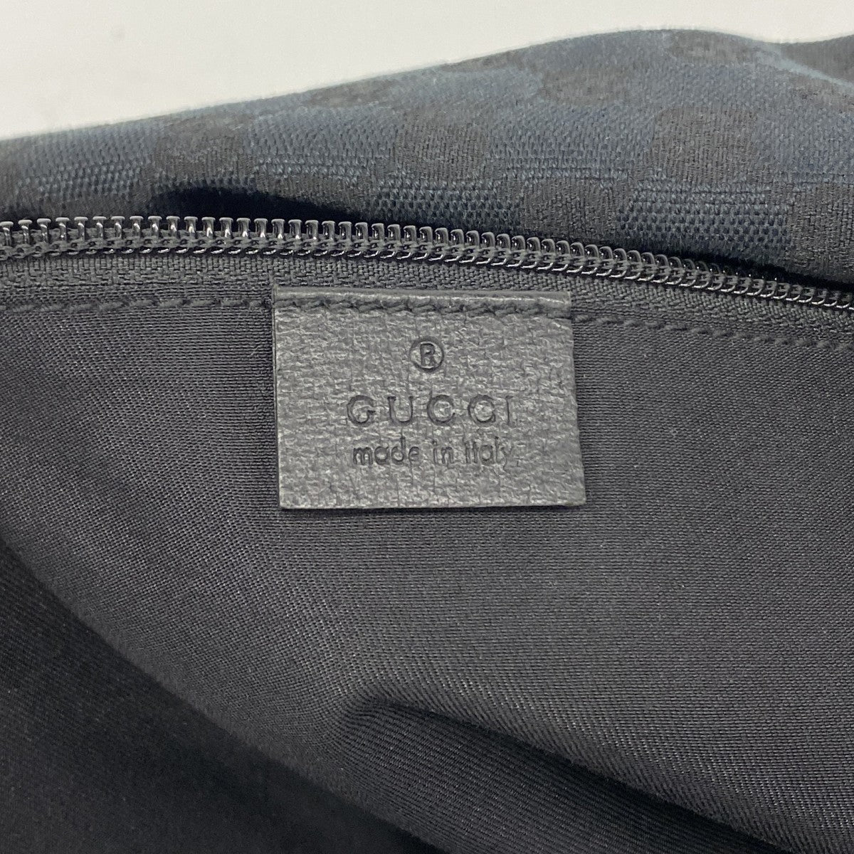 【6ga0350-k】グッチ ボストンバッグ GGキャンバス/シェリーライン 153240 キャンバス ブラック シルバー金具【中古】メンズ レディース ユニセックス