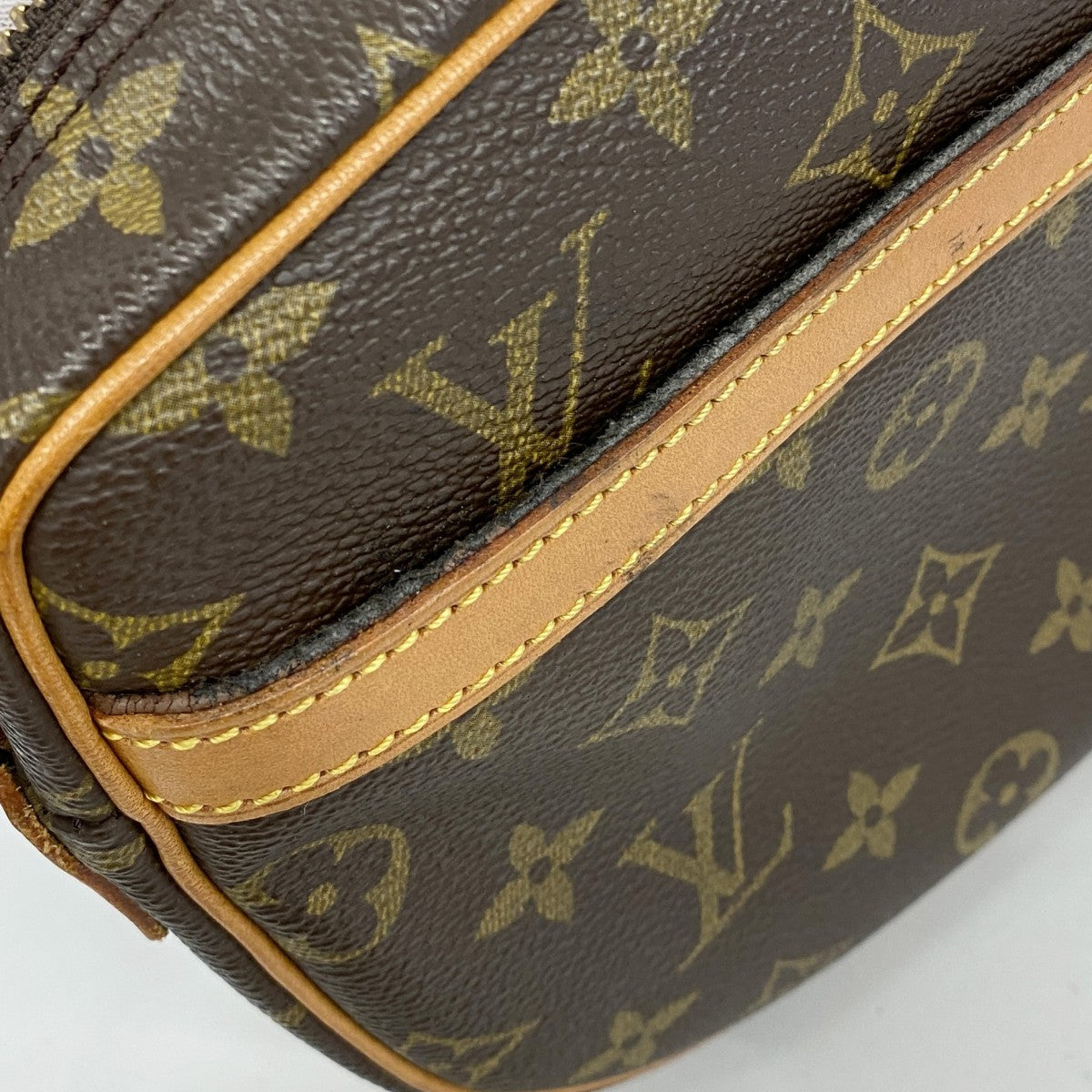【6ga0372】ルイヴィトン ショルダーバッグ モノグラム ジョヌフィーユ M51226 ブラウン【中古】レディース