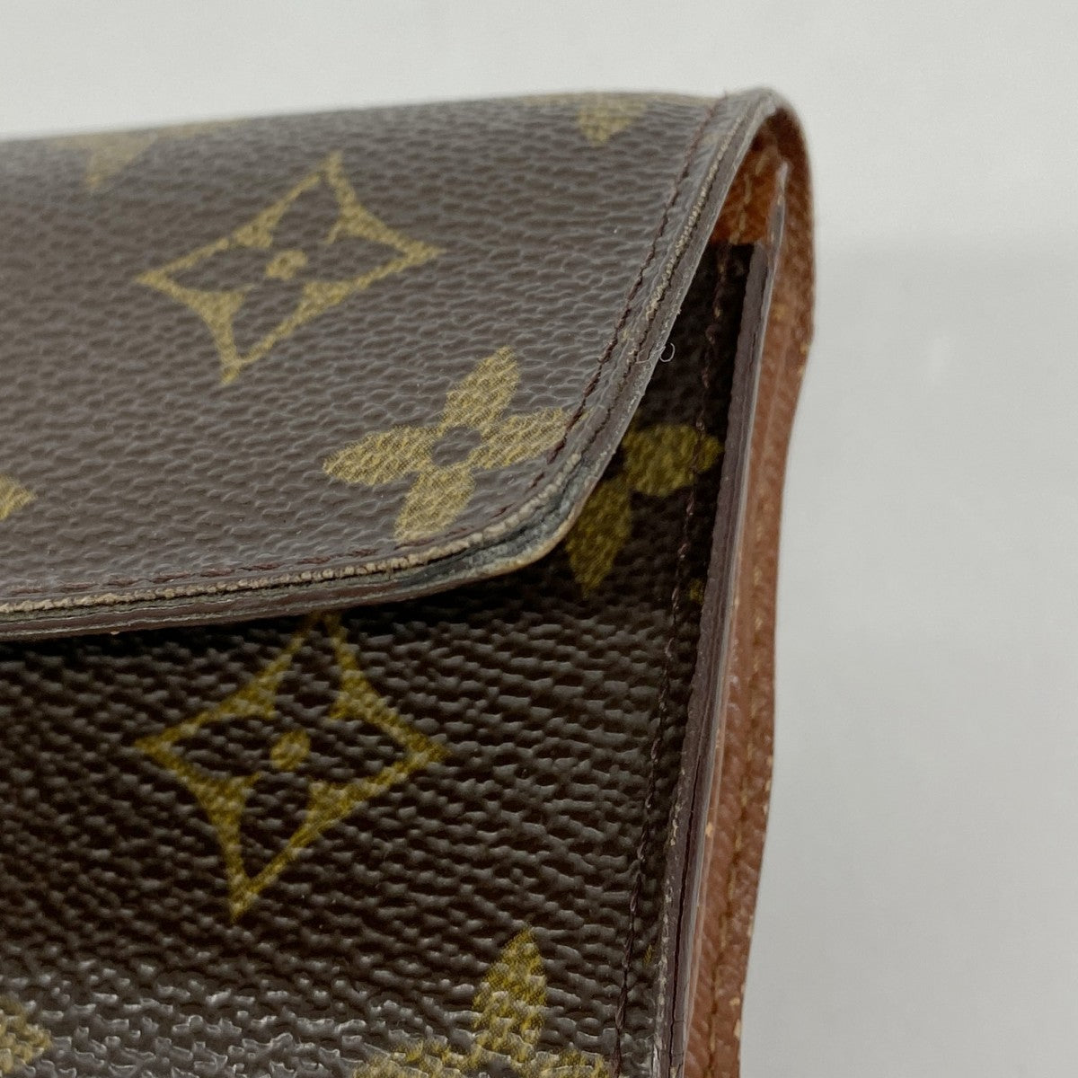 【6ga0373】ルイヴィトン 財布 モノグラム ポルトモネ ジップ M61735 ブラウン【中古】メンズ レディース ユニセックス