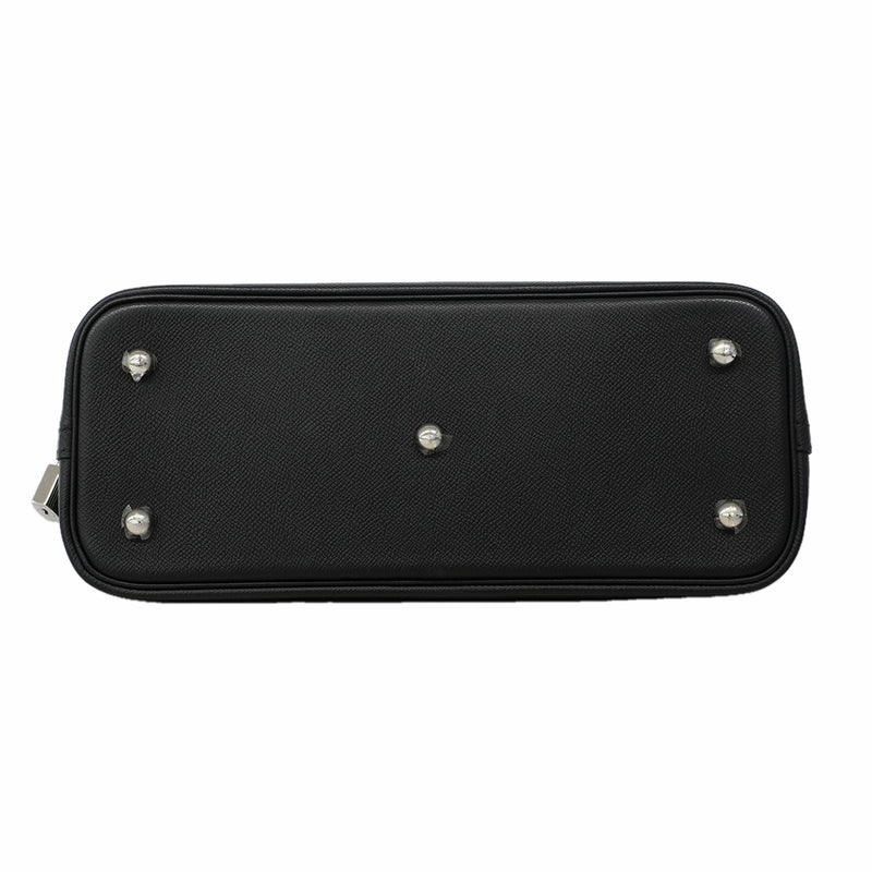 【6ga0376】エルメス ハンドバッグ ボリード1923 ヴォーエプソン ブラック シルバー金具 B刻印【中古】レディース