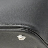 【6ga0376】エルメス ハンドバッグ ボリード1923 ヴォーエプソン ブラック シルバー金具 B刻印【中古】レディース