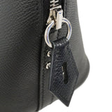 【6ga0376】エルメス ハンドバッグ ボリード1923 ヴォーエプソン ブラック シルバー金具 B刻印【中古】レディース