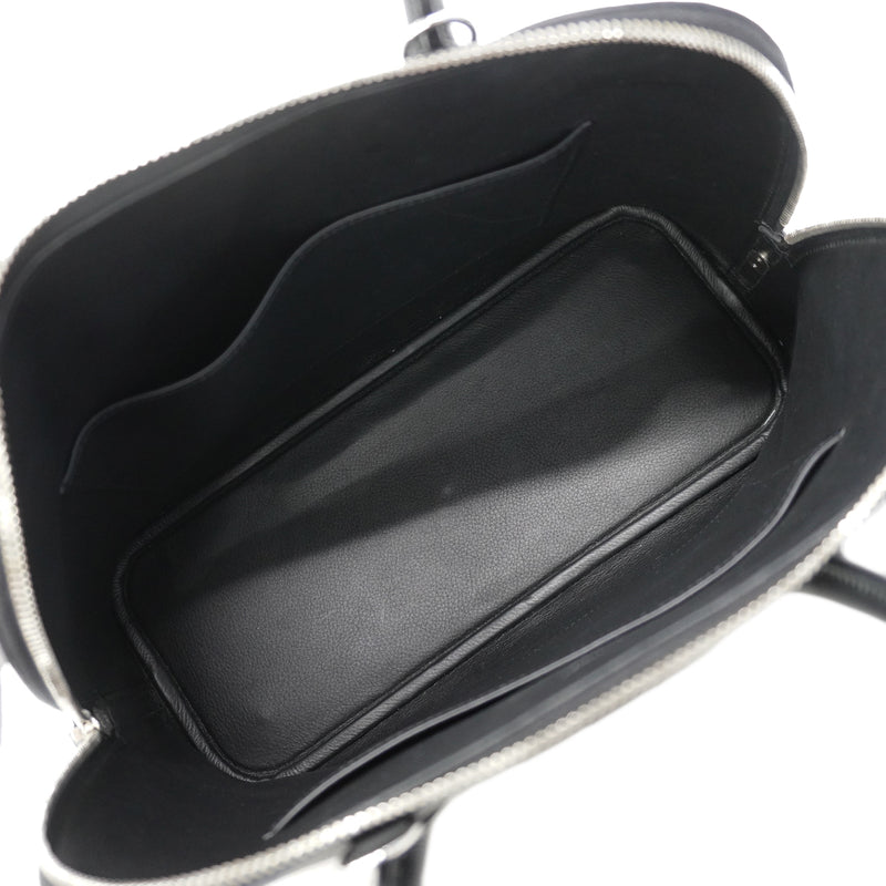 【6ga0376】エルメス ハンドバッグ ボリード1923 ヴォーエプソン ブラック シルバー金具 B刻印【中古】レディース
