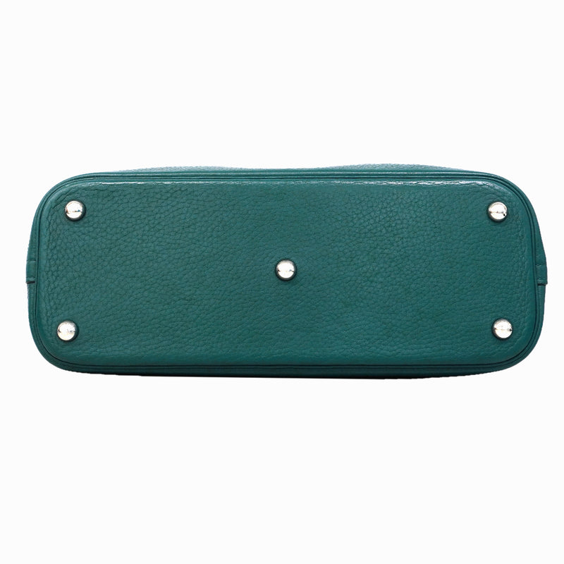 【6ga0377】エルメス ハンドバッグ ボリード31 トリヨンクレマンス コルヴェール シルバー金具 T刻印 2wayバッグ【中古】レディース