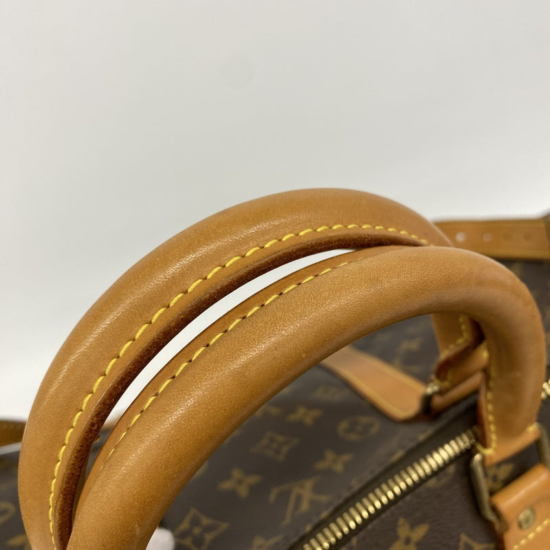 【6ga0382】ルイヴィトン ボストンバッグ モノグラム キーポルバンドリエール55 M41414 ブラウン【中古】メンズ レディース ユニセックス
