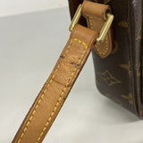 【6ga0383】ルイヴィトン ショルダーバッグ モノグラム サンクルーPM M51244 ブラウン【中古】レディース