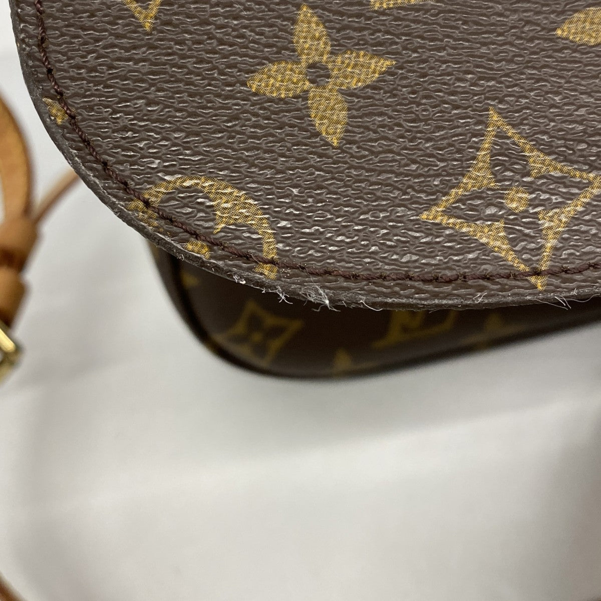 【6ga0383】ルイヴィトン ショルダーバッグ モノグラム サンクルーPM M51244 ブラウン【中古】レディース