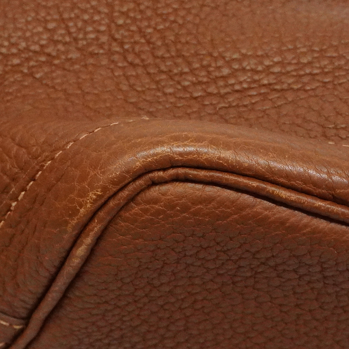 【6ga0390-h】エルメス トートバッグ ガーデンパーティTPM ネゴンダ ノアゼット シルバー金具 □O刻印【中古】レディース